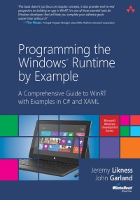 Imagen de portada: Programming the Windows Runtime by Example 1st edition 9780321927972