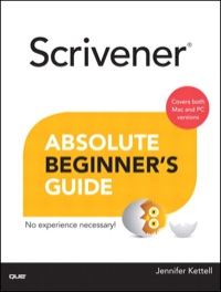 صورة الغلاف: Scrivener Absolute Beginner's Guide 1st edition 9780789751454