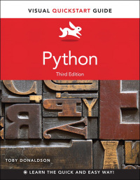 Cover image: Python 3rd edition 9780321929556