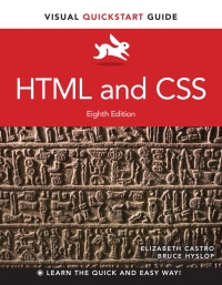 Cover image: HTML and CSS 8th edition 9780133438918