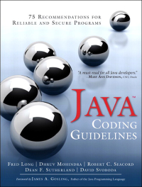 Cover image: Java Coding Guidelines 1st edition 9780133439540