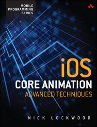 Cover image: iOS Core Animation 1st edition 9780133440751