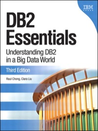 Cover image: DB2 Essentials 3rd edition 9780133461909