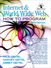 Cover image: Internet and World Wide Web: How To Program 5th edition 9780132151009