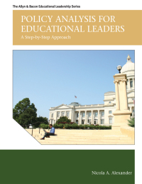 Cover image: Policy Analysis for Educational Leaders 1st edition 9780137016006
