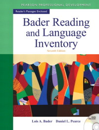 Cover image: Bader Reading & Language Inventory 7th edition 9780132943680