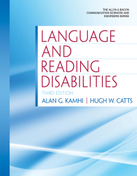 Cover image: Language and Reading Disabilities 3rd edition 9780137072774