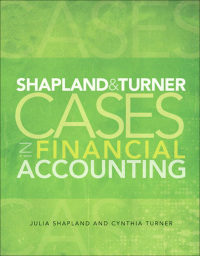 Cover image: Shapland and Turner Cases in Financial Accounting 1st edition 9780132971454