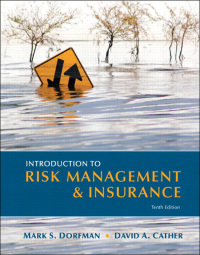 Cover image: Introduction to Risk Management and Insurance 10th edition 9780131394124