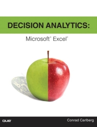 Cover image: Decision Analytics 1st edition 9780789751683