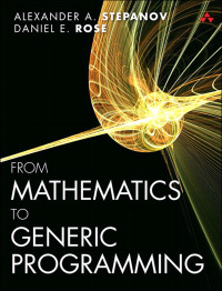 Imagen de portada: From Mathematics to Generic Programming 1st edition 9780321942043