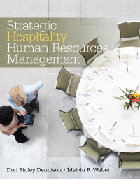 Omslagafbeelding: Strategic Hospitality Human Resources Management 1st edition 9780135087053