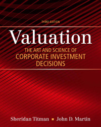 Cover image: Valuation 3rd edition 9780133479522