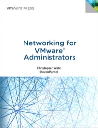 Imagen de portada: Networking for VMware Administrators 1st edition 9780133511086