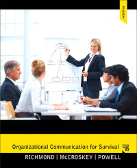 Cover image: Organizational Communication for Survival 5th edition 9780205060344