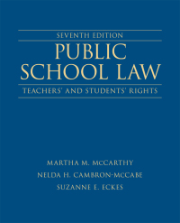 Cover image: Public School Law: Teachers' and Students' Rights 7th edition 9780132619318