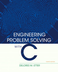 Cover image: Engineering Problem Solving with C 4th edition 9780136085317