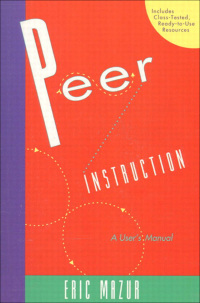 Cover image: Peer Instruction: A User's Manual 1st edition 9780135654415