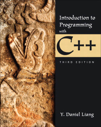 Cover image: Introduction to Programming with C++ 3rd edition 9780133252811