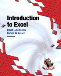 Cover image: Introduction to Excel 5th edition 9780133083637