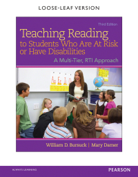 Cover image: Teaching Reading to Students Who Are At Risk or Have Disabilities, 3rd Edition 3rd edition 9780133488470