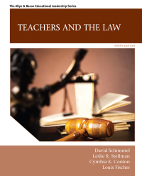 Cover image: Teachers and the Law 9th edition 9780133564464