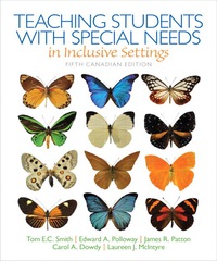 Cover image: Teaching Students with Special Needs in Inclusive Settings (Canadian Edition) 5th edition 9780134396941