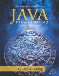 Cover image: Introduction to Java Programming, Comprehensive Version 10th edition 9780133593495