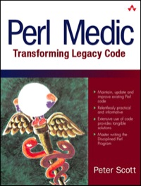 Imagen de portada: Perl Medic 1st edition 9780201795264