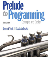 Cover image: Prelude to Programming 6th edition 9780133741636