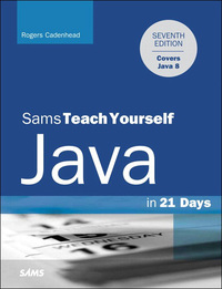 Immagine di copertina: Java in 21 Days, Sams Teach Yourself (Covering Java 8) 7th edition 9780672337109