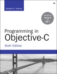 Cover image: Programming in Objective-C 6th edition 9780321967602