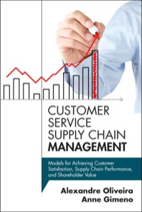 Imagen de portada: Customer Service Supply Chain Management 1st edition 9780133764390