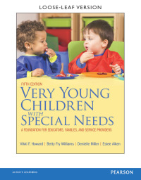Cover image: Very Young Children with Special Needs 5th edition 9780133112153