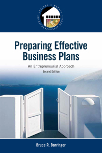Cover image: Preparing Effective Business Plans 2nd edition 9780133506976