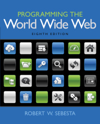 Omslagafbeelding: Programming the World Wide Web 8th edition 9780133775983
