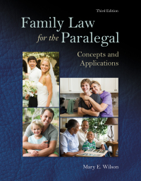 Cover image: Family Law for the Paralegal 3rd edition 9780133779714