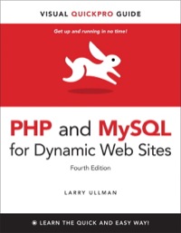 Cover image: PHP and MySQL for Dynamic Web Sites: Visual QuickPro Guide 4th edition 9780321784070