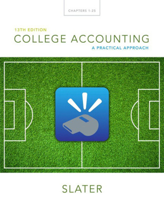 Cover image: College Accounting: A Practical Approach 13th edition 9780133791006