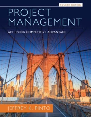 Cover image: Project Management: Achieving Competitive Advantage 4th edition 9780133798074