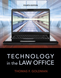 Cover image: Technology in the Law Office 4th edition 9780133802573