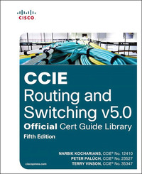 表紙画像: CCIE Routing and Switching v5.0 Official Cert Guide Library 5th edition 9781587144929