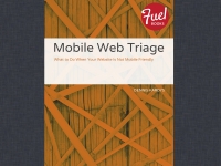 Cover image: Mobile Web Triage 1st edition 9780133817522