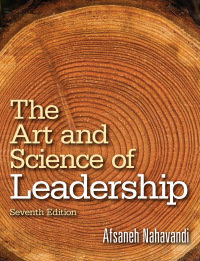 Cover image: The Art and Science of Leadership 7th edition 9780133546767