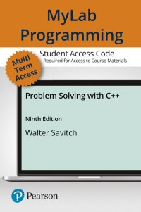 Cover image: MyLab Programming with Pearson eText -- Access Card -- for Problem Solving with C 9th edition 9780133834413