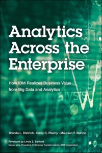 Cover image: Analytics Across the Enterprise 1st edition 9780133833034