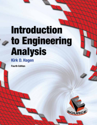 Cover image: Introduction to Engineering Analysis 4th edition 9780133485080