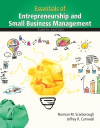 Cover image: Essentials of Entrepreneurship and Small Business Management 8th edition 9780133849622