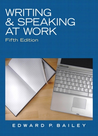 Cover image: Writing & Speaking at Work 5th edition 9780136088554