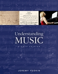 Cover image: Understanding Music 8th edition 9780135571873